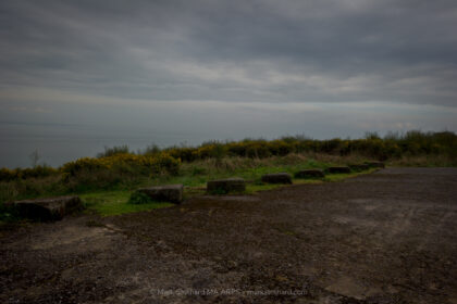 Military training area during the Second World War, North Hill Minehead, Exmoor